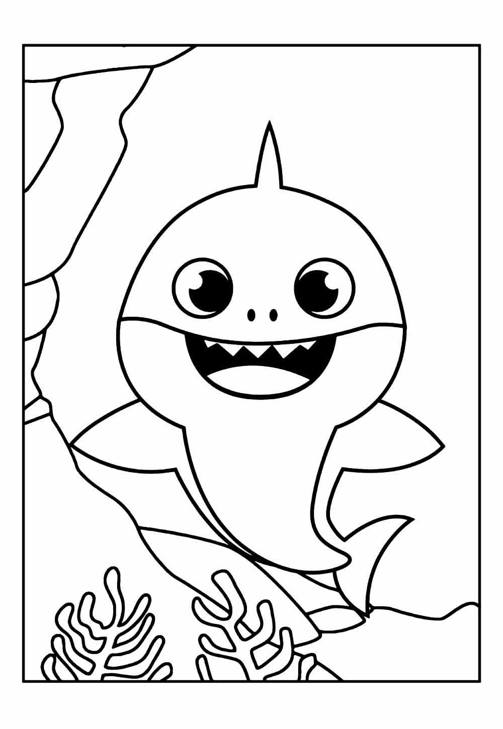 Pintar Desenho de Baby Shark