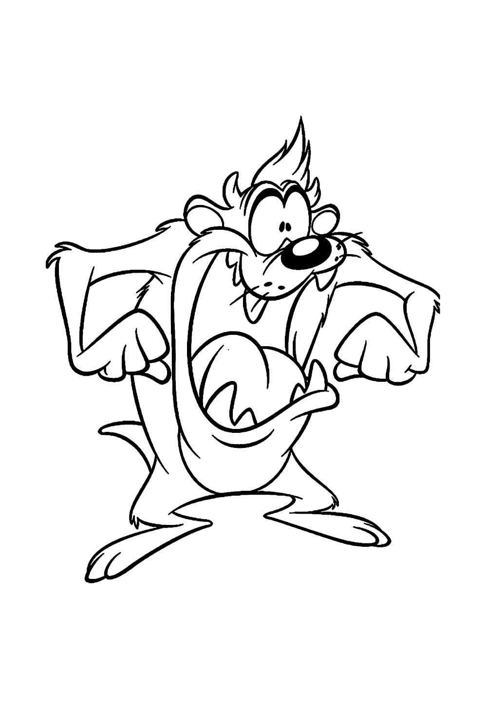 Taz-Mania para pintar