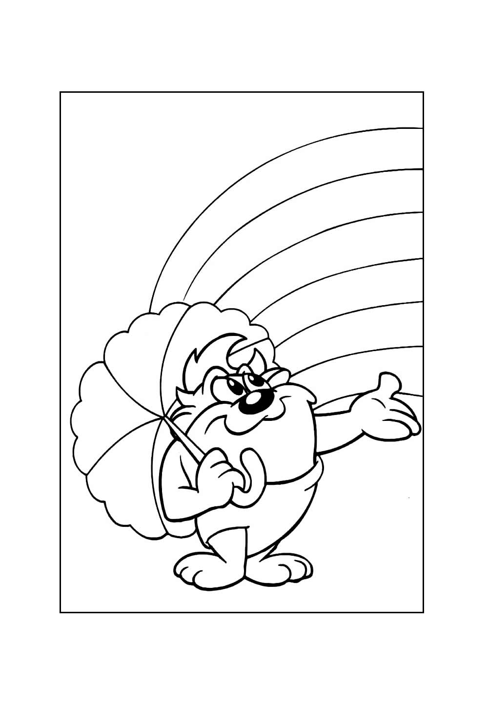 Taz-Mania para pintar