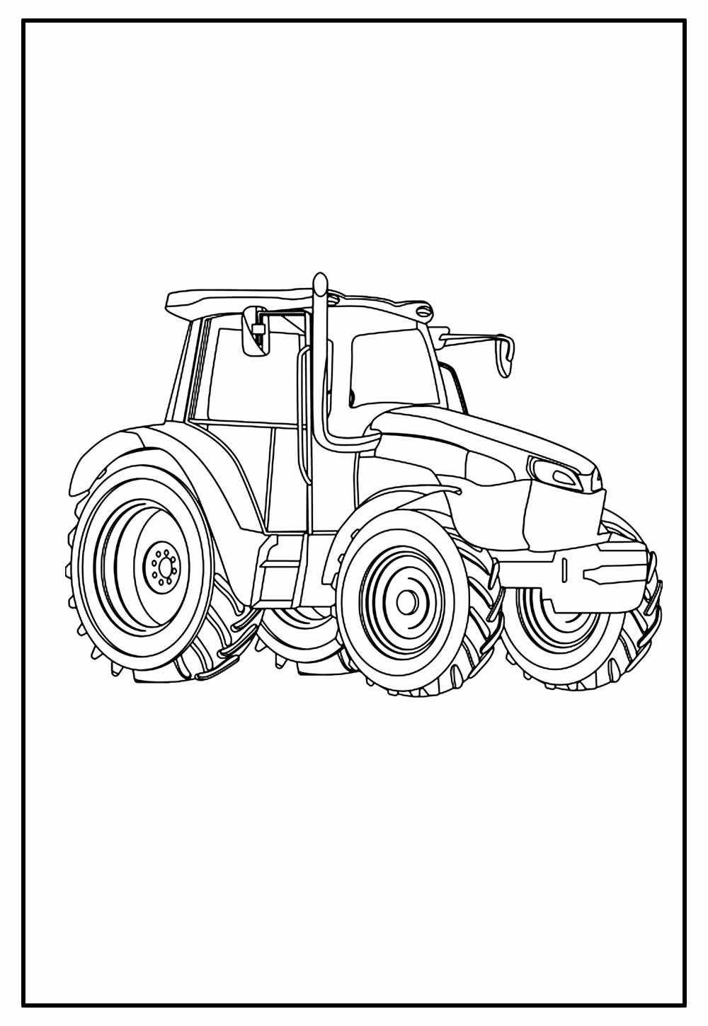 Trator Desenho Para Colorir - Ultra Coloring Pages