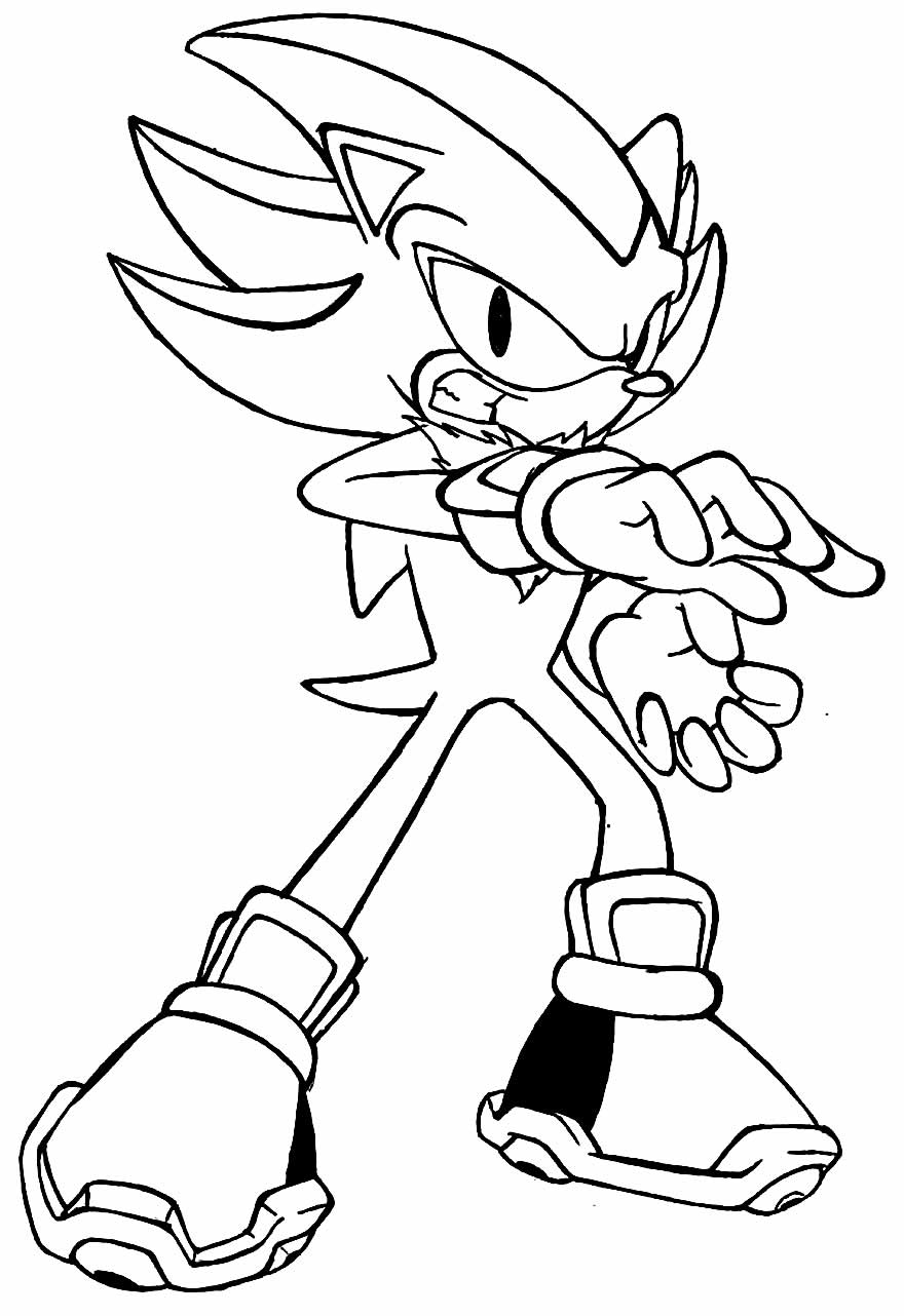 neo metal,sonic para imprimir , desenho neo metal,sonic