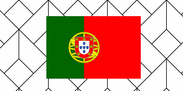 Desenhos da Bandeira de Portugal para pintar e colorir