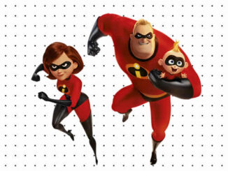 Desenhos de Os Incríveis para colorir