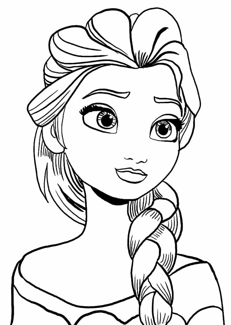 Desenhos Da Princesa Elsa Para Colorir Bora Colorir 8467