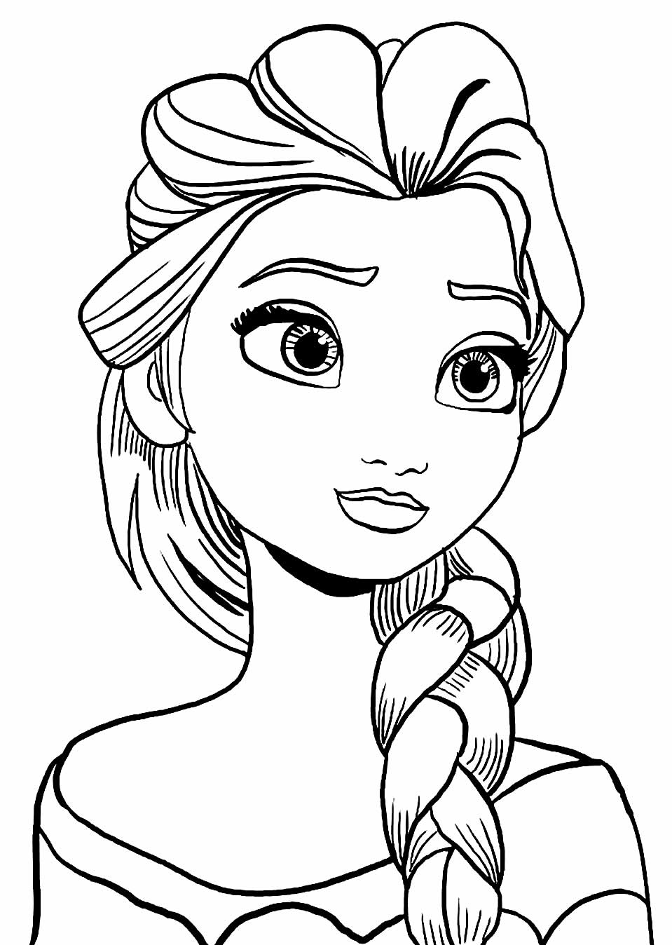 Desenhos Da Princesa Elsa Para Colorir Bora Colorir