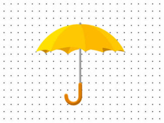 Desenhos de Guarda-chuva para pintar