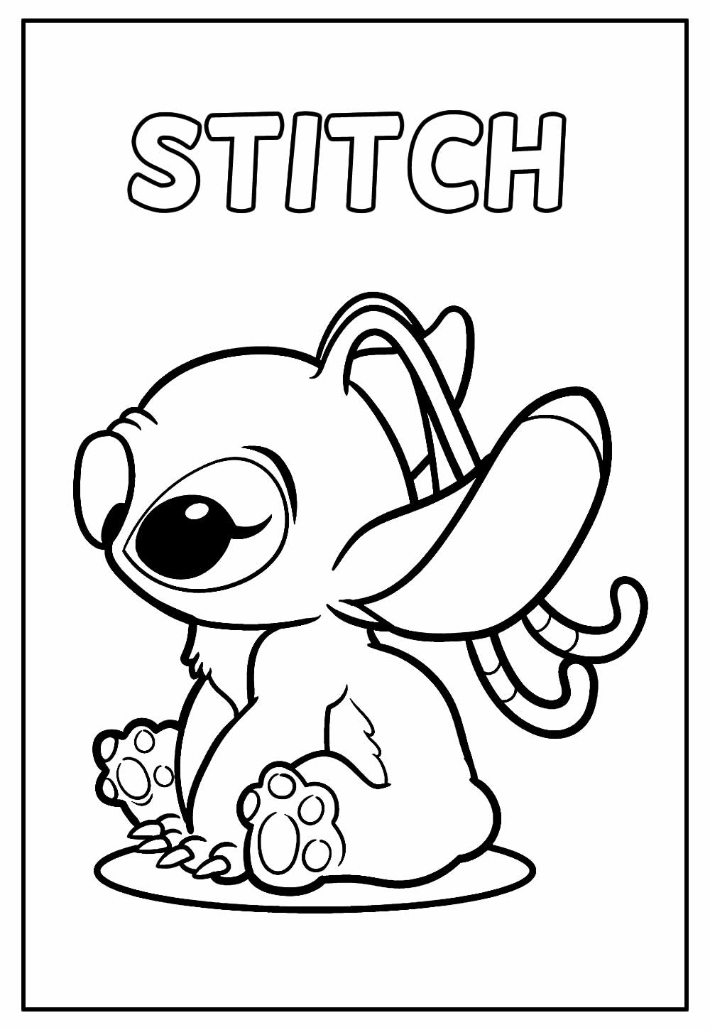 Desenhos do Stitch para Colorir e Imprimir - Dicas Práticas