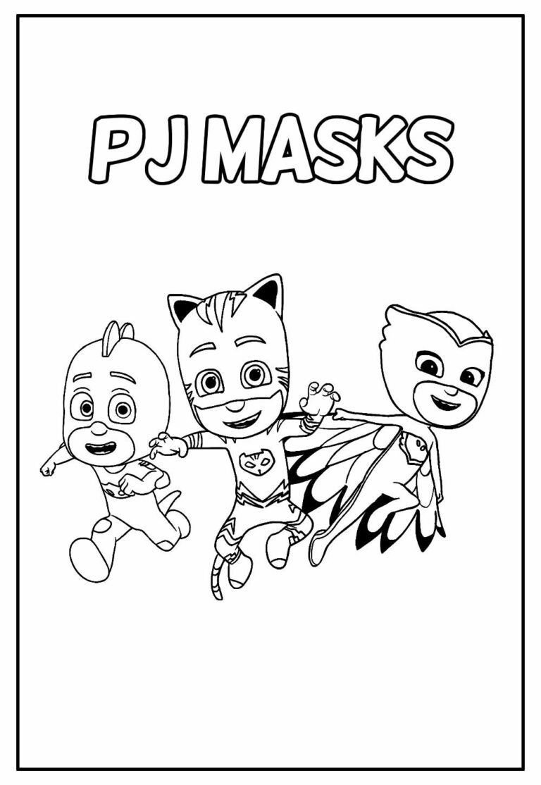 Desenhos do Menino-Gato para colorir - Bora Colorir