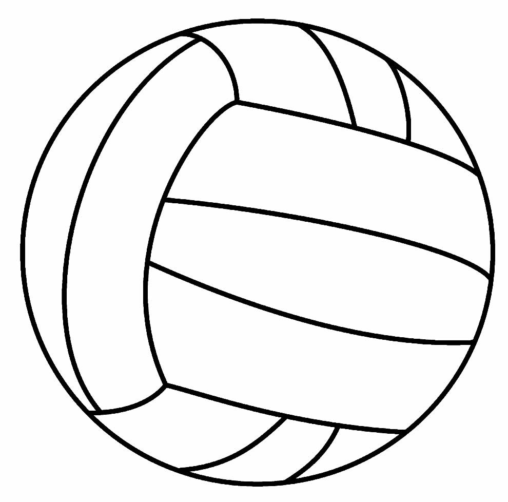 Desenhos De Voleibol Para Colorir Bora Colorir 9586