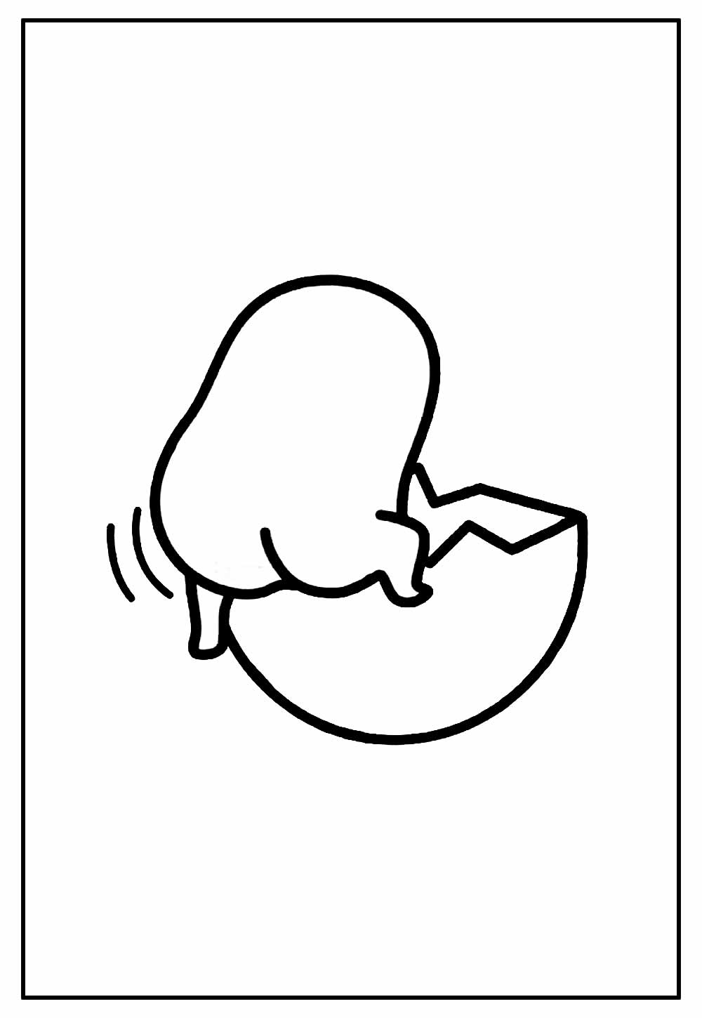 Desenhos de Gudetama para pintar