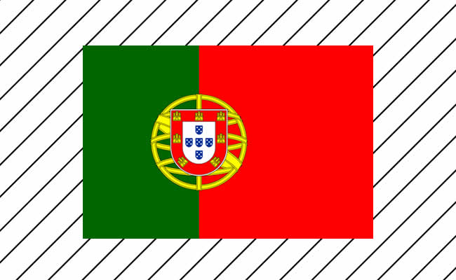 Bandeira de Portugal para imprimir