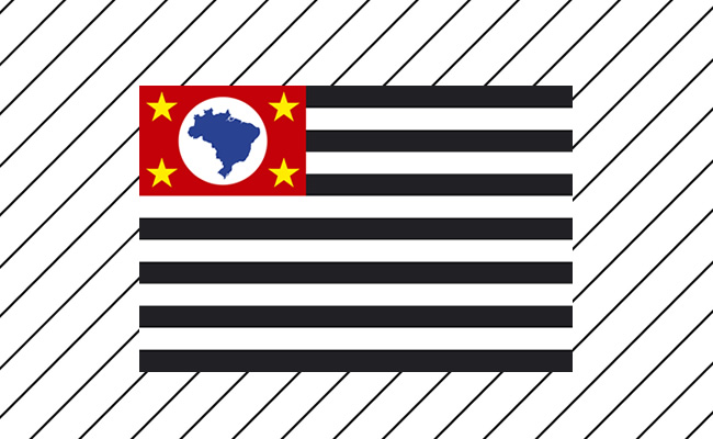 Bandeira de São Paulo para imprimir