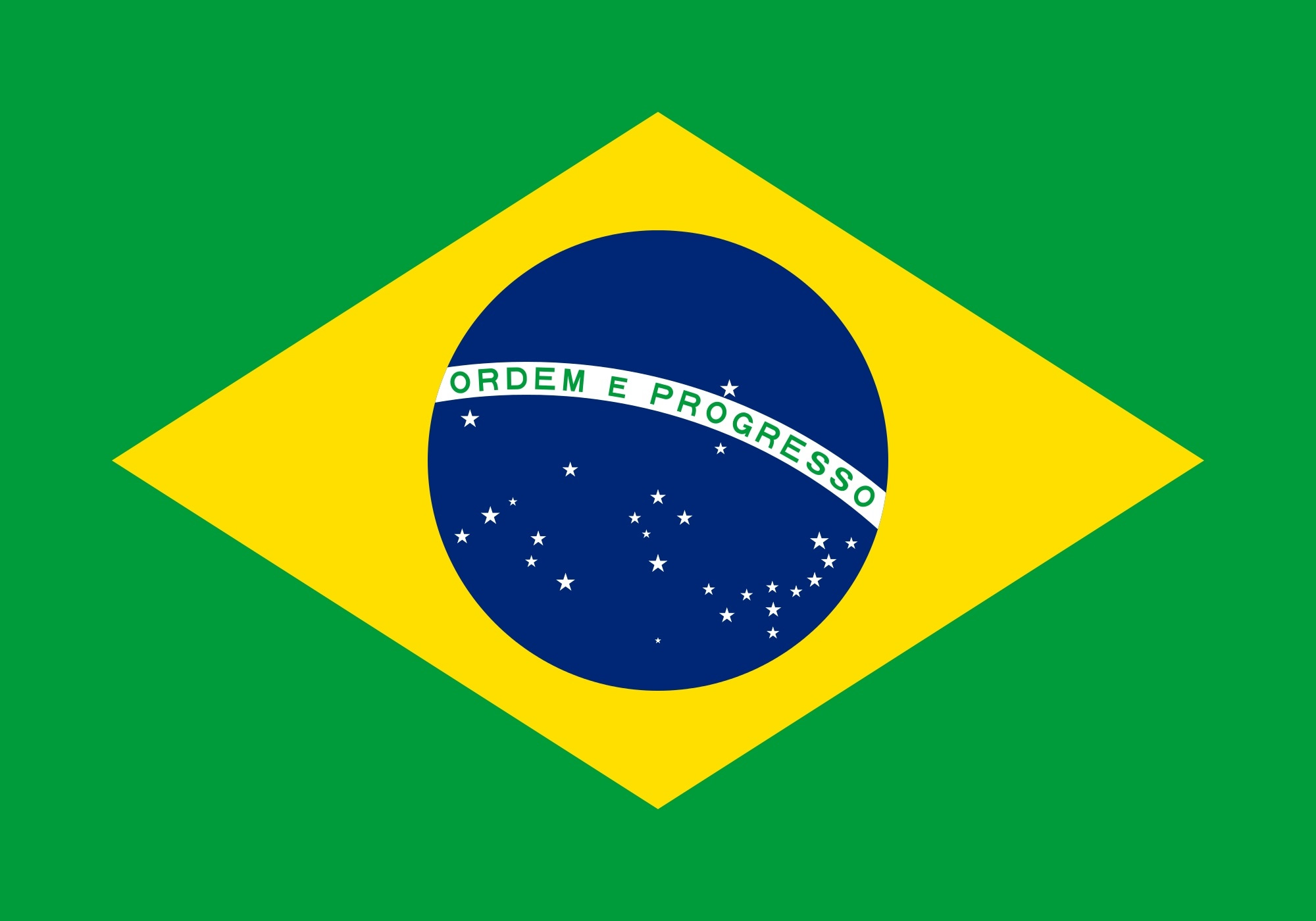 Bandeira do Brasil para imprimir