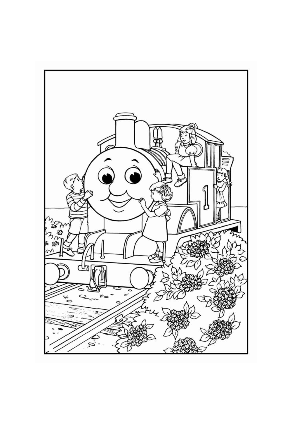 Desenho de Thomas e Seus Amigos