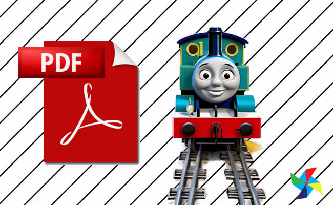 Desenho para colorir de Thomas e Seus Amigos em PDF
