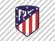 Escudo do Atlético de Madrid para imprimir