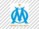 Imagem do Escudo do Olympique de Marseille para imprimir