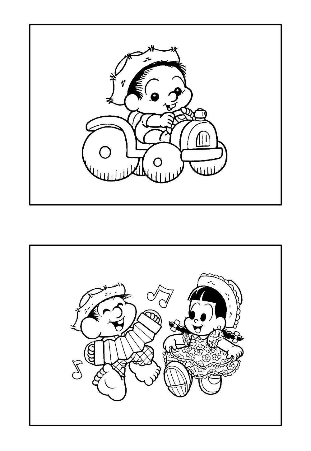 Desenhos de Chico Bento - Turma da Mônica
