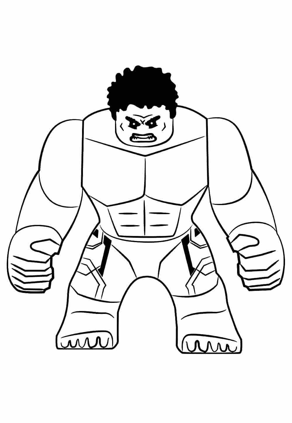 Hulk para pintar