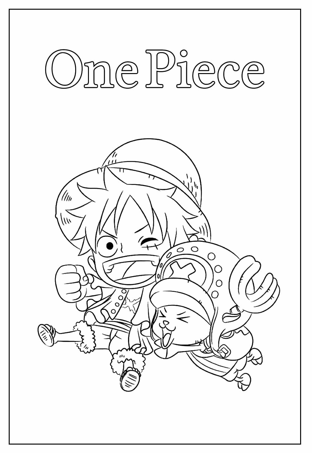Desenho do One Piece