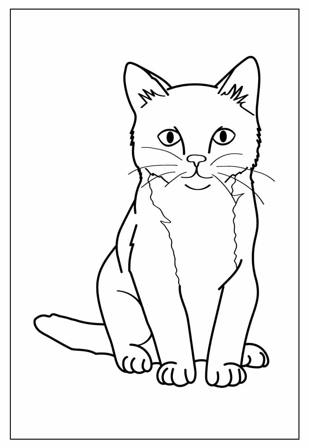 Desenho de Gatinho