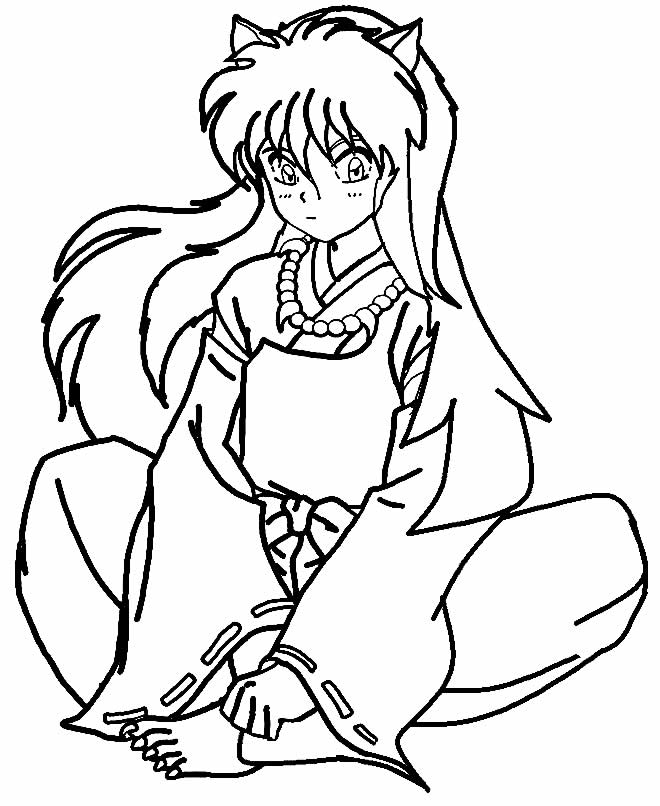 Desenho de InuYasha