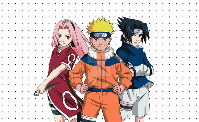Desenhos de Naruto para colorir