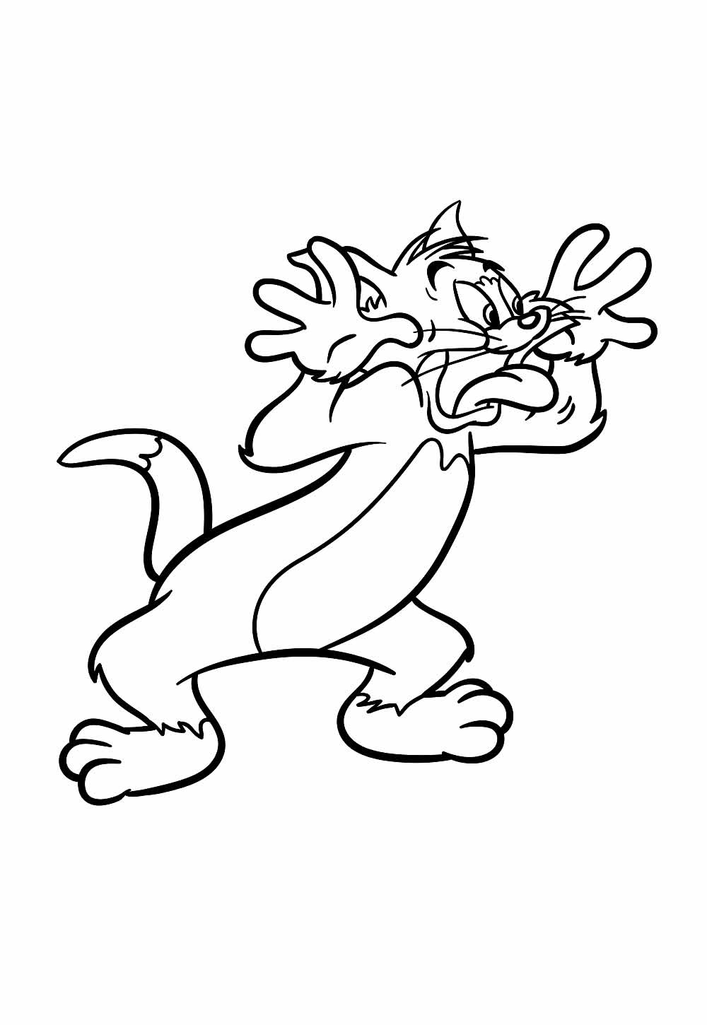Desenhos para colorir de Tom para colorir