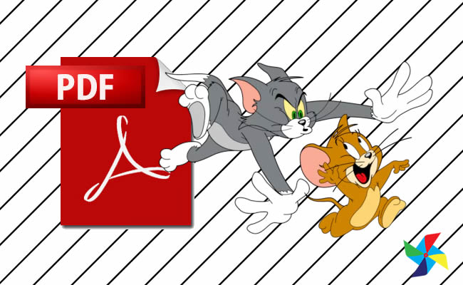 Desenhos de Tom e Jerry em PDF