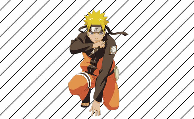 Desenho de Naruto alegre pintado e colorido por Grandtest o dia 15