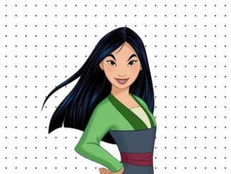 Desenhos de Mulan para pintar