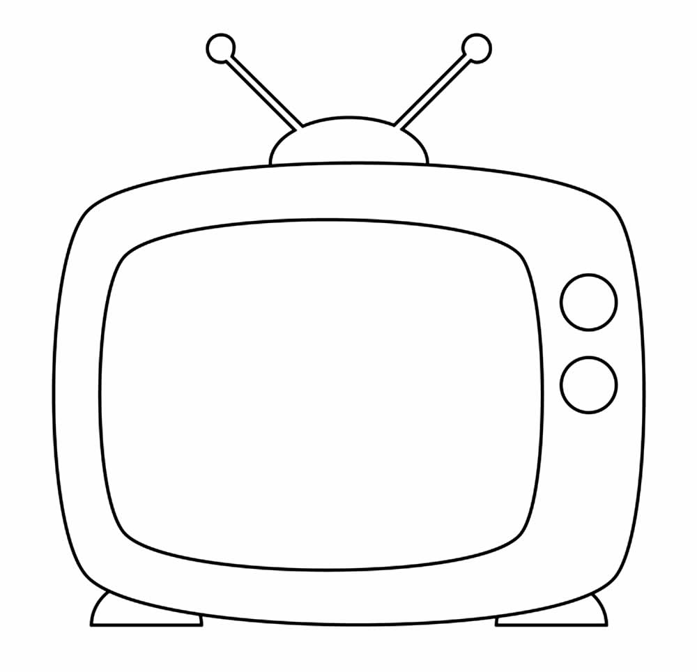 Desenhos de Televisão para colorir - Bora Colorir