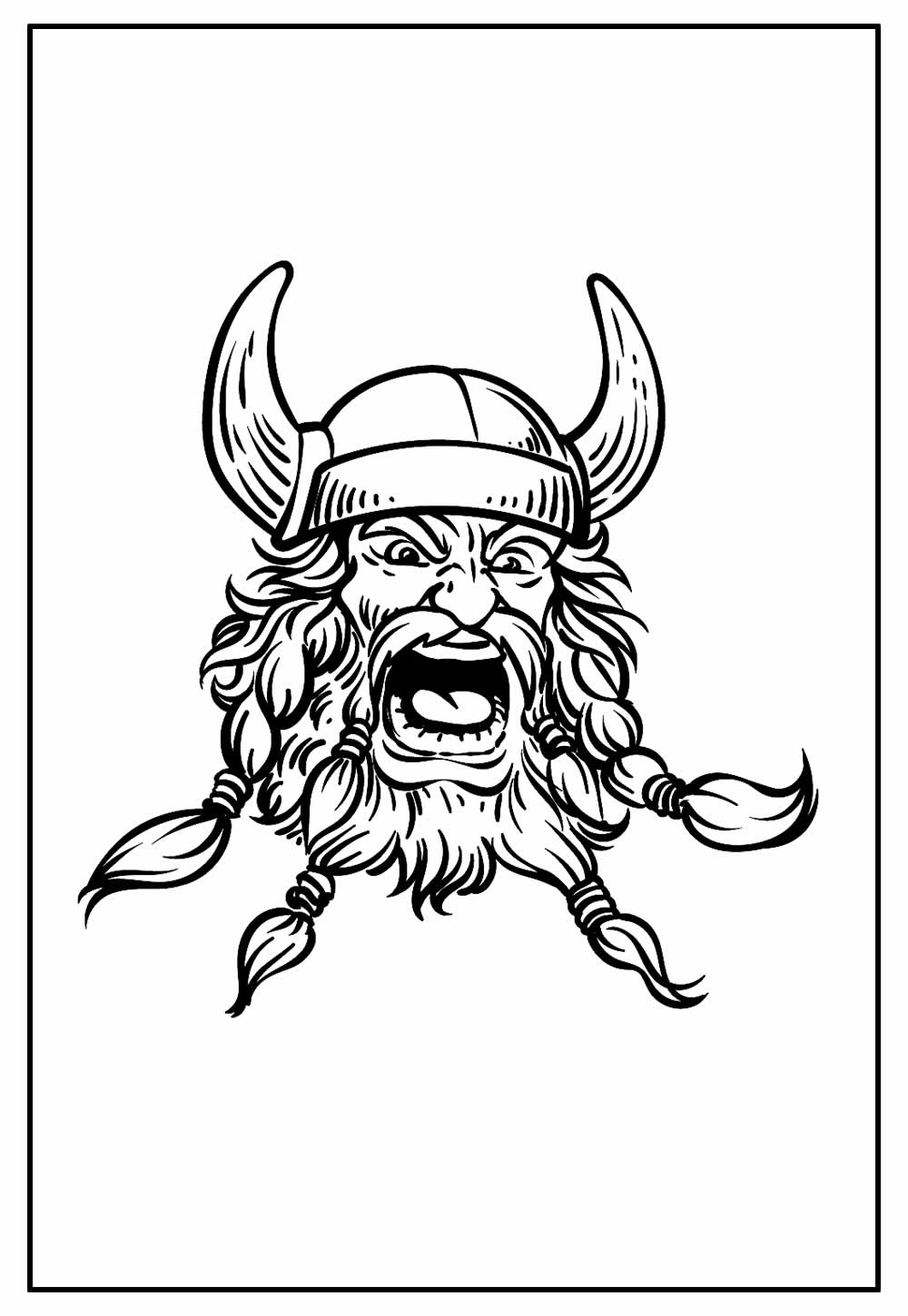 Desenho de Viking