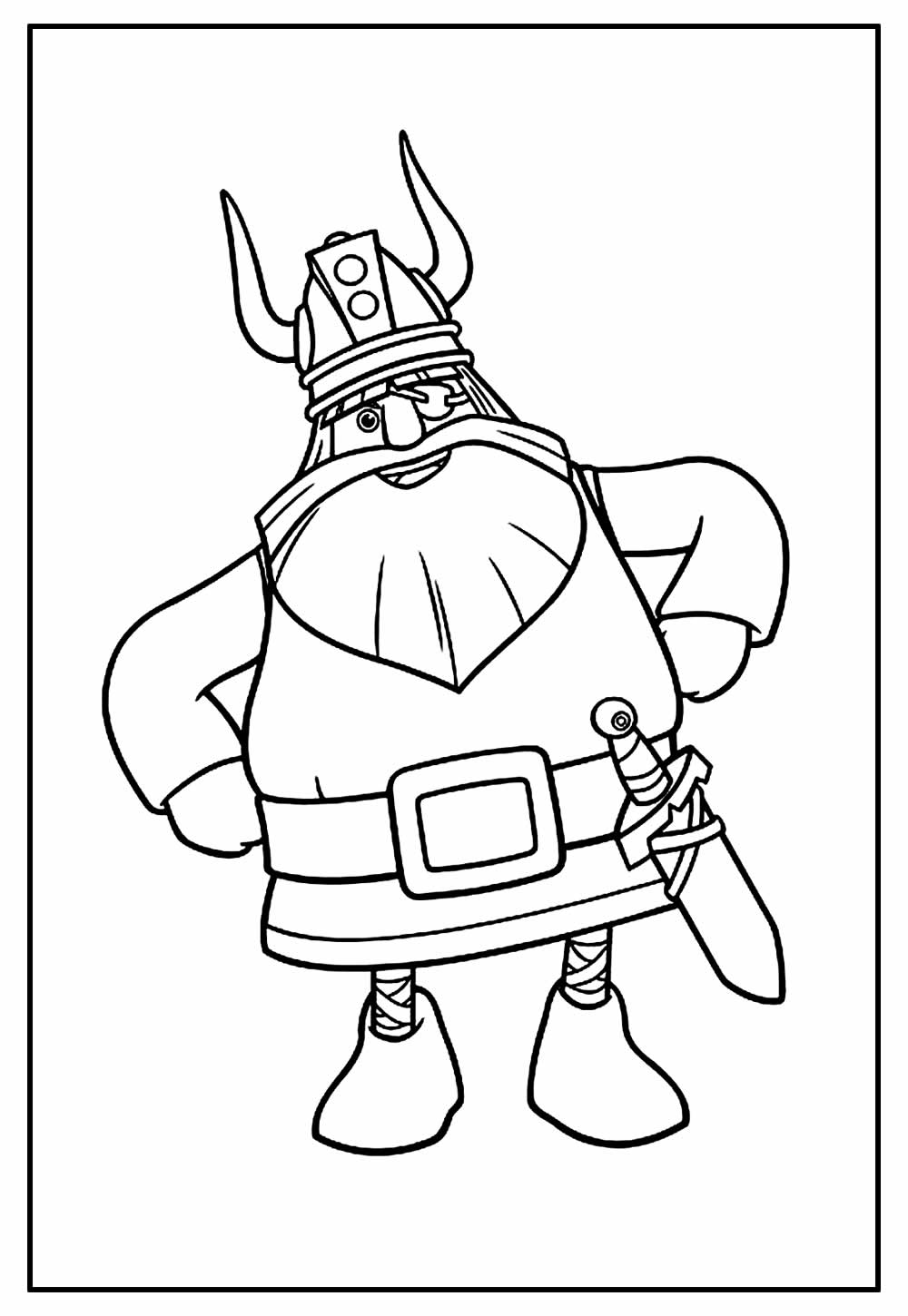 Desenho de Viking