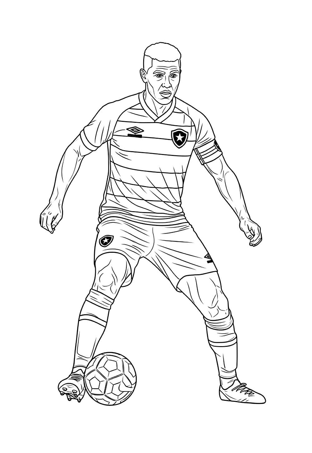 Desenho de Botafogo