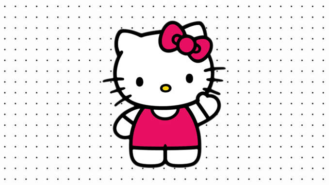 Desenhos de Hello Kitty para colorir
