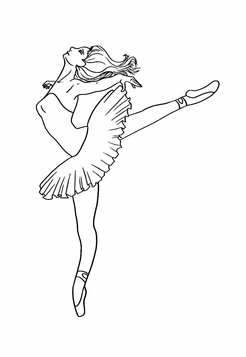 Desenho de Bailarina