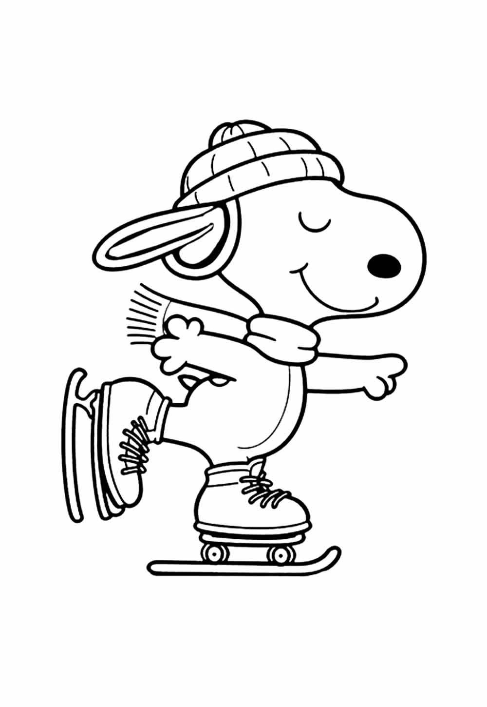 Desenho de Snoopy