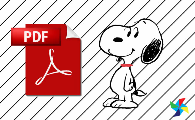 Desenhos de Snoopy em PDF