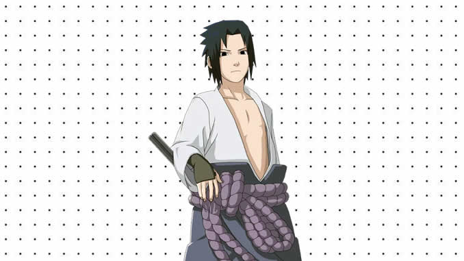 Desenhos do Sasuke para colorir