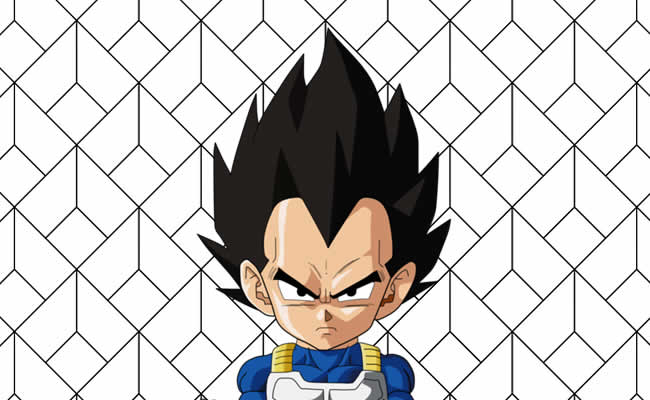 Vegeta para Colorir - Dezenas de Desenhos Para Pintar