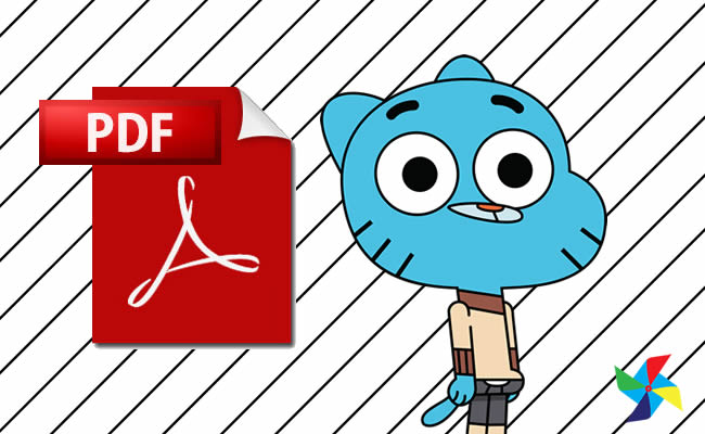 Desenhos de Gumball em PDF