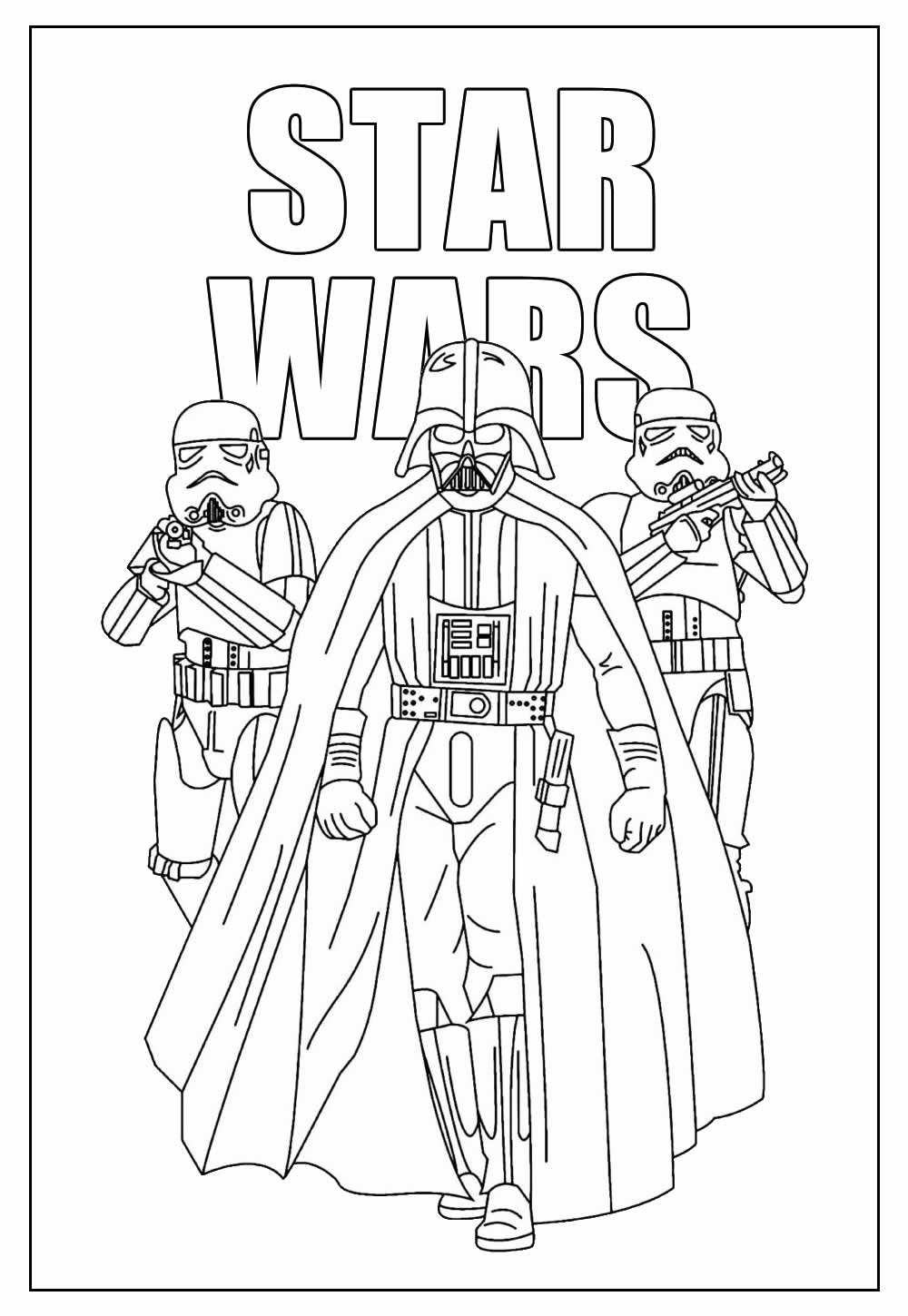 Desenho de Star Wars