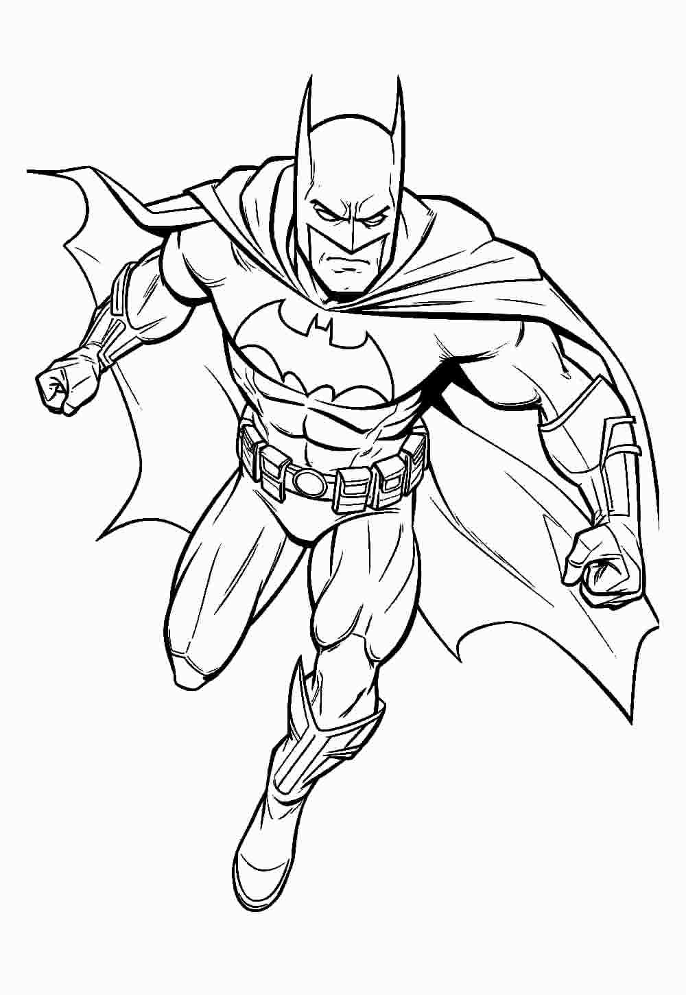 Desenho do Batman para imprimir