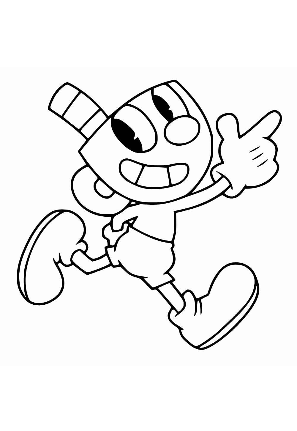 Desenho de Cuphead
