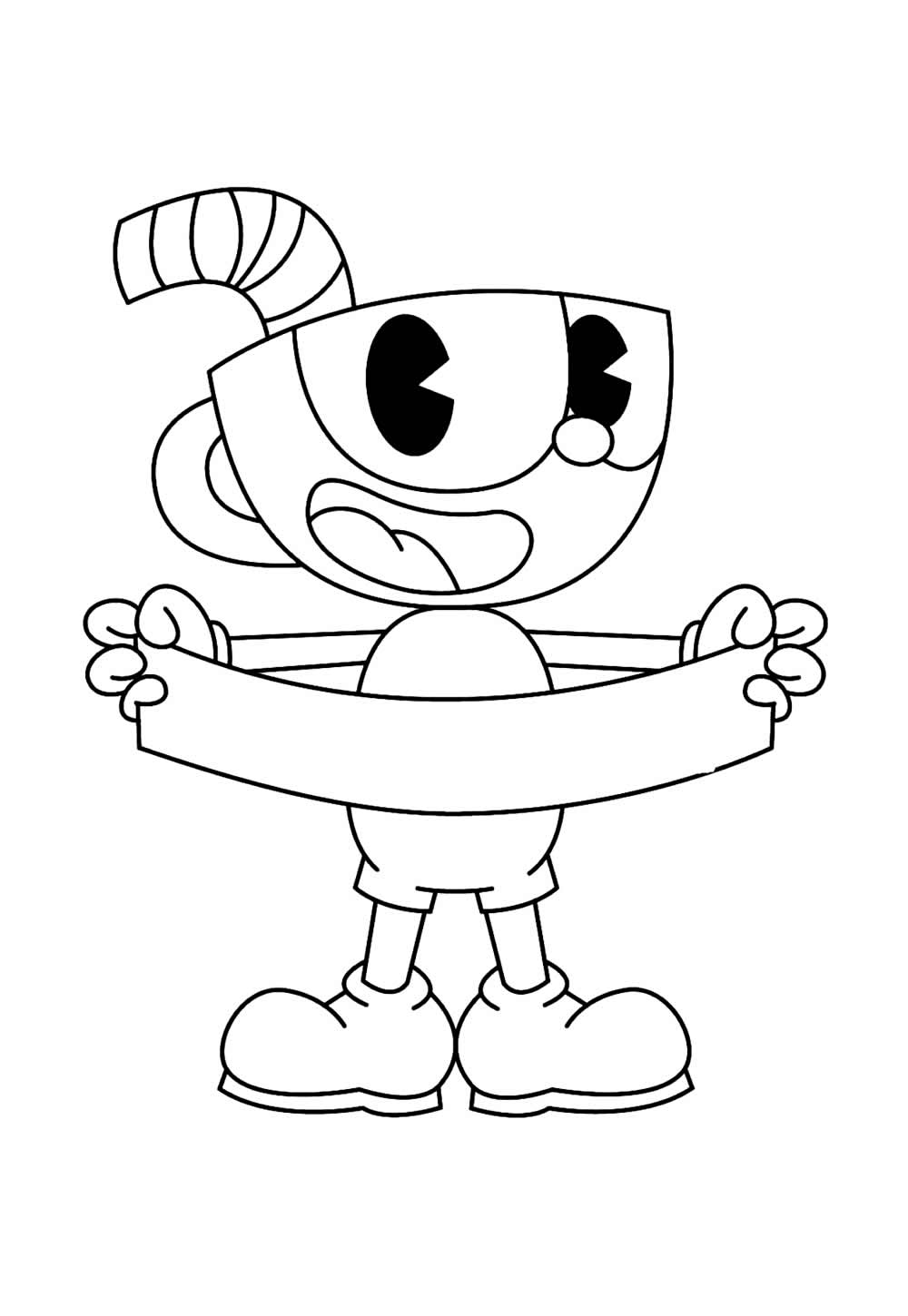 Desenho de Cuphead