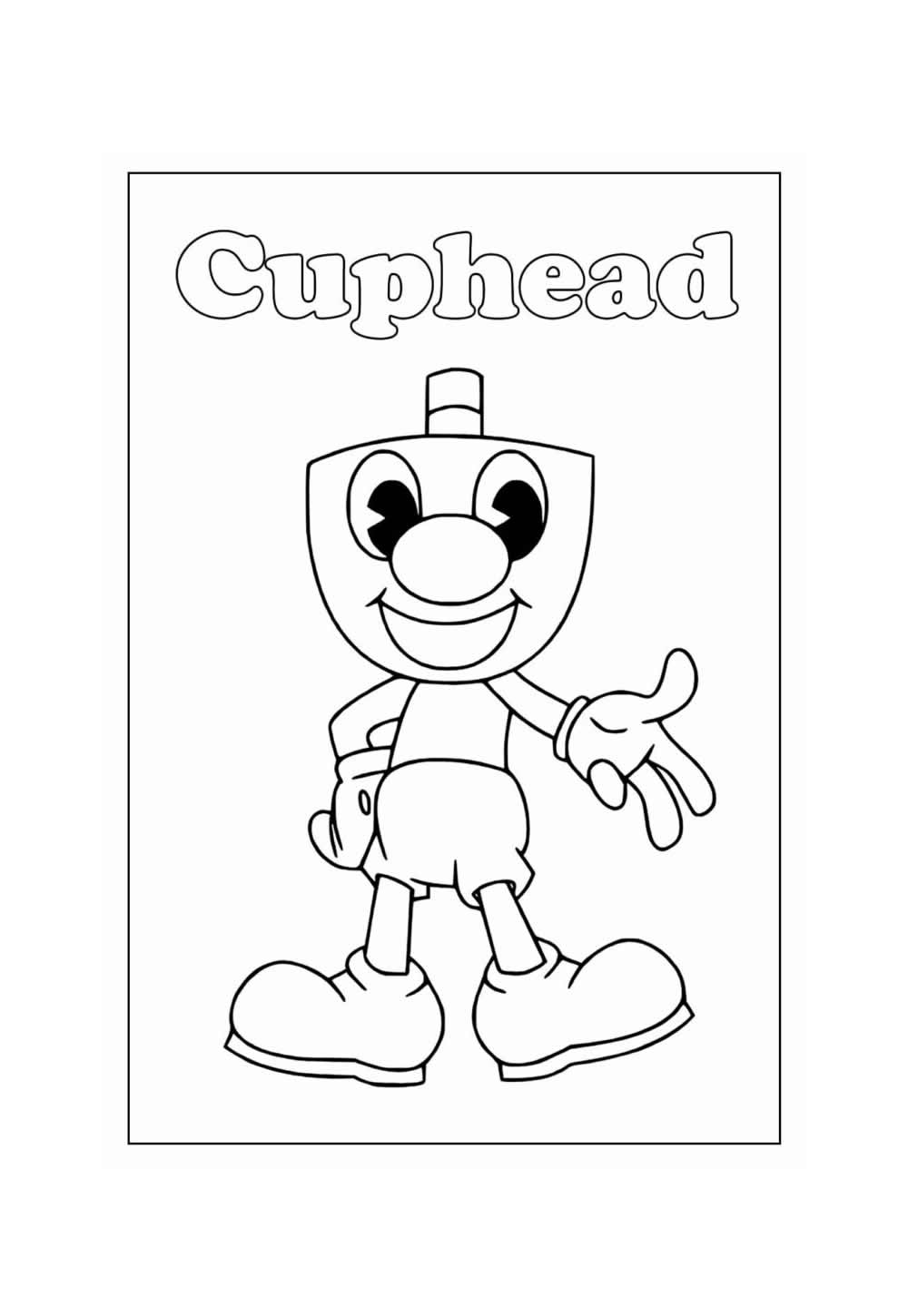 Cuphead para pintar
