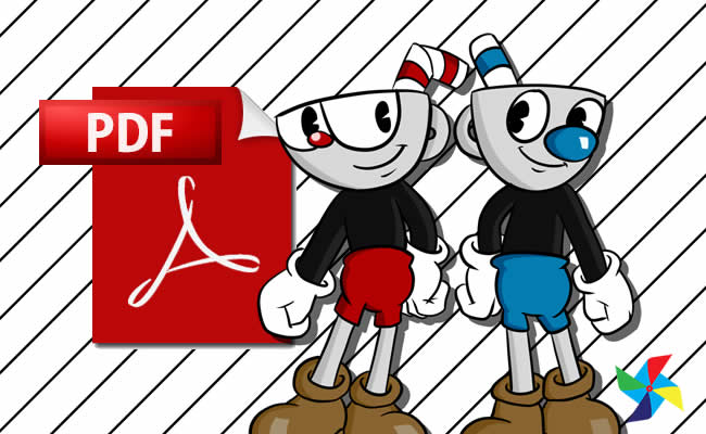 Desenhos do Cuphead em PDF