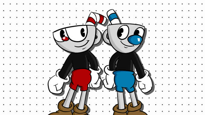 Desenhos do Cuphead para colorir