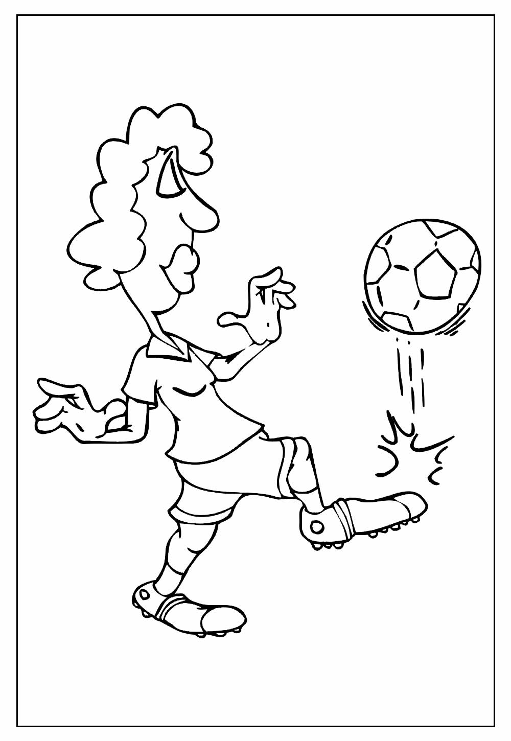 Desenho da Copa do Mundo de Futebol Feminino